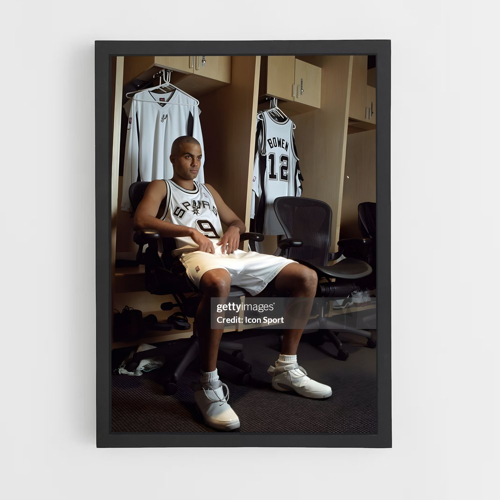 Poster L'Inspiration de Parker – affiche Basketball (vue 2)